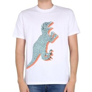 Paul Smith DINO short sleeve crewneck T-Shirt Mens XXL Cotton